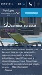 Mobile Screenshot of hotelcoronatortosa.com